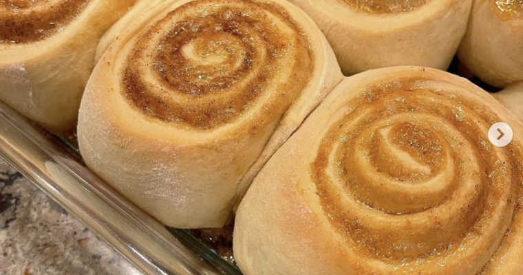 Homemade Cinnamon Rolls – a twenty year perfected recipe.